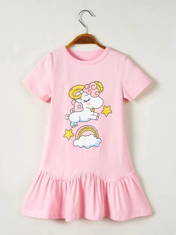 Printed frocks for baby girls |clothes for kids girls |baby girl tops |shirts for kids girls