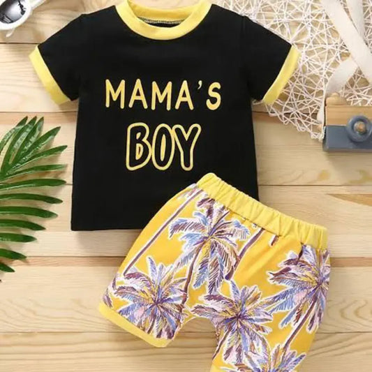 T-shirt And Short Pants For kids Baby Boys And Baby Girls Round Neck Short Sleeves Tee Top's Clothes Sets Dresses Outfit