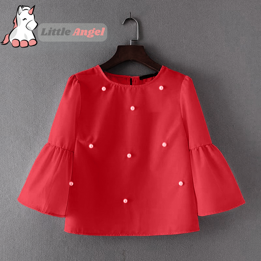 Cotton Shirt For Baby Girls stylish Design - Fine Cotton Material | Kids summer clothes for girls | baby girls top