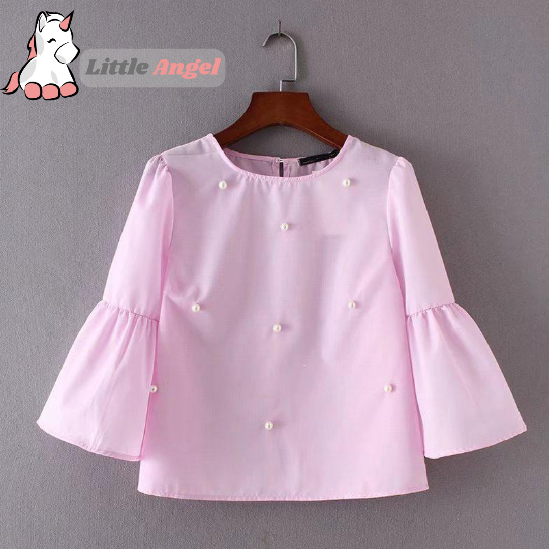 Cotton Shirt For Baby Girls stylish Design - Fine Cotton Material | Kids summer clothes for girls | baby girls top