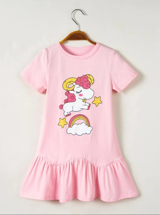 Printed frocks for baby girls |clothes for kids girls |baby girl tops |shirts for kids girls